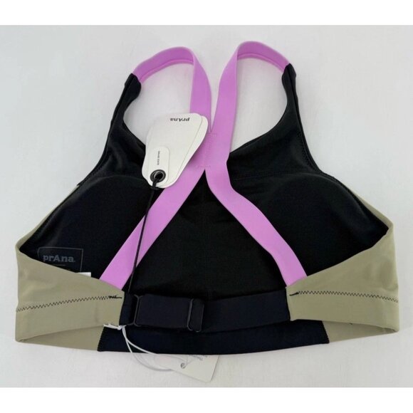 NWT prAna Baja Bound Swim Top Tankini Color Block‎ Bikini Top Sustainable XS - Picture 2 of 6